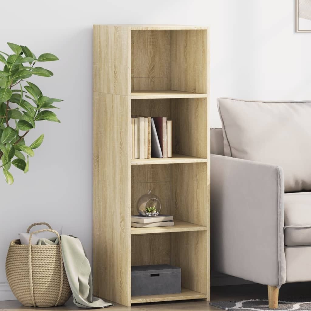 "im Sonderangebot"Highboard - Schubladenkommode/Sideboard - elegantes Design - Flur, Wohnzimmer - Sonoma-Eiche 40x41x124cm Holzwerkstoff NEU341347 ...