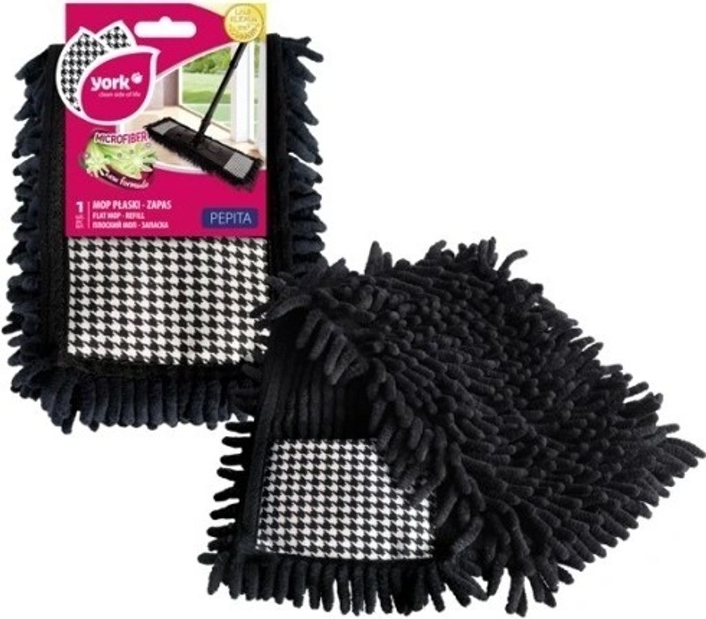 Plochý mop náhradní mopový pad 1ks PEPITA - YORK - CLEAN Obrázek produktu 1