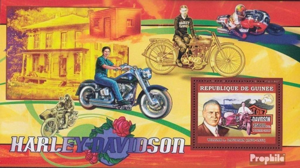 Briefmarken Guinea 2006 Mi Block 1086 (kompl. Ausgabe) postfrisch WILLIAM - DAVIDSON