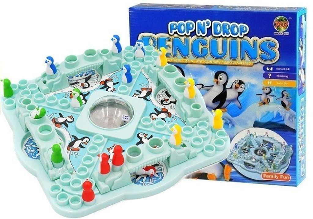 Familiespel Chinese pinguïns - Pinguïnrace Productafbeelding 