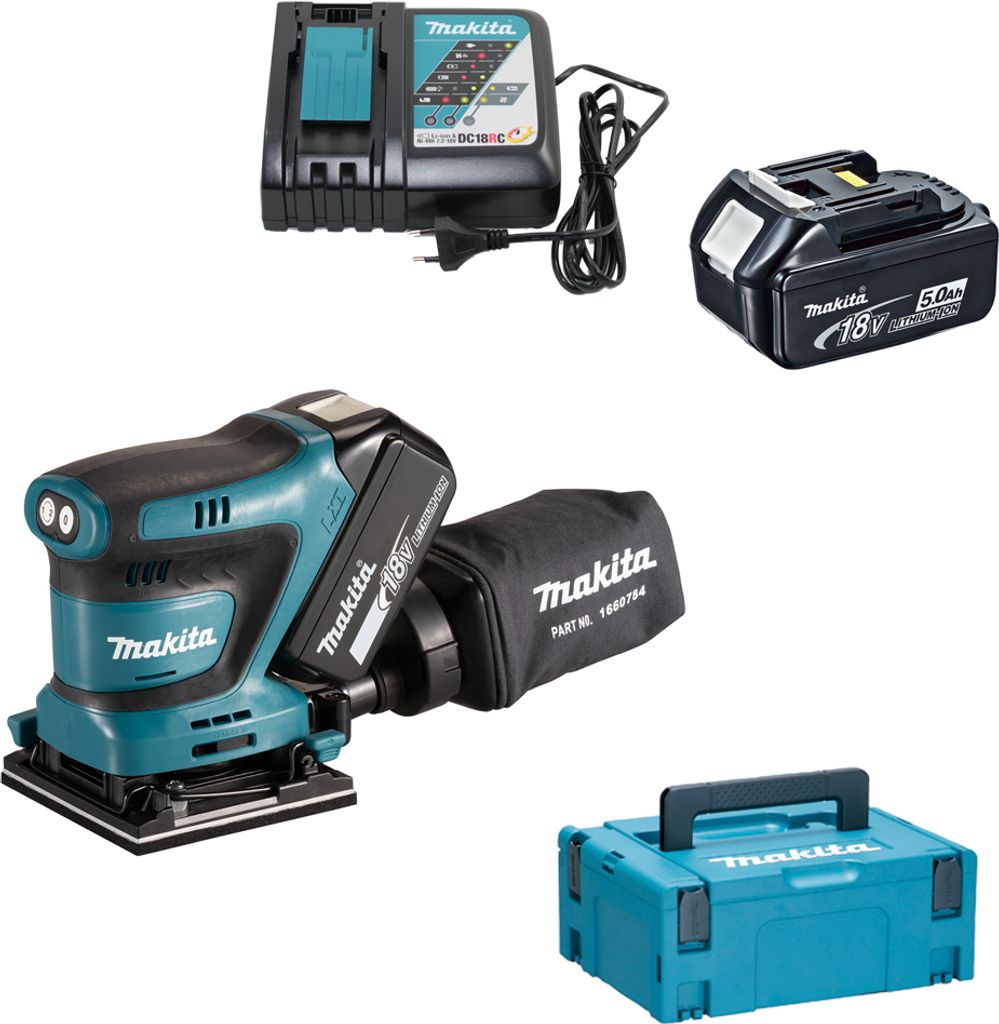 Makita DBO480RTJ Akku-Schwingschleifer Produktbild 