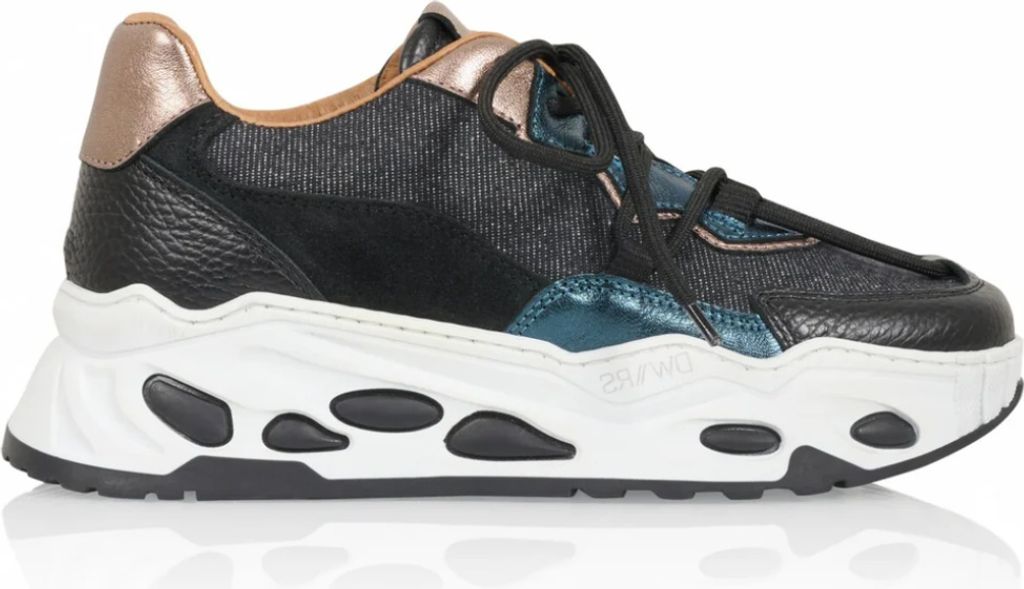 DWRS NEPTUNUS denim Schwarz/Cipra - Damen Sneaker - J6748-01
