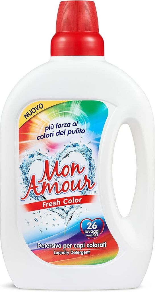 Paglieri Mon Amour Waschmittel Fresh Color 1,56 L Produktbild 