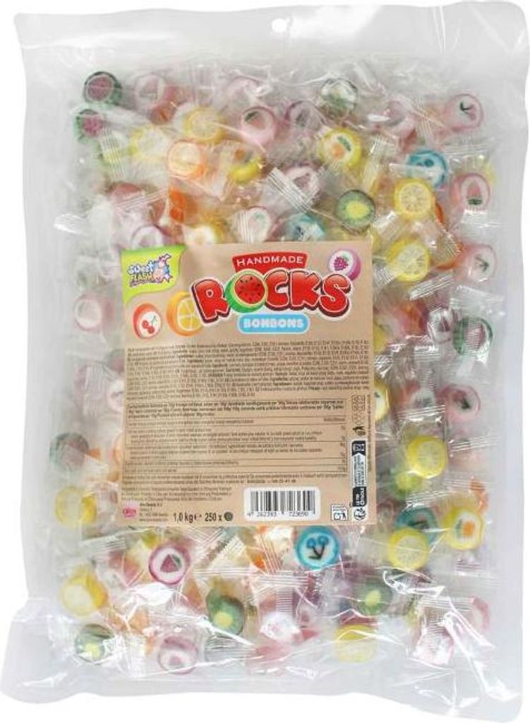 Sweet Flash Handmade Rocks Bonbons 250er