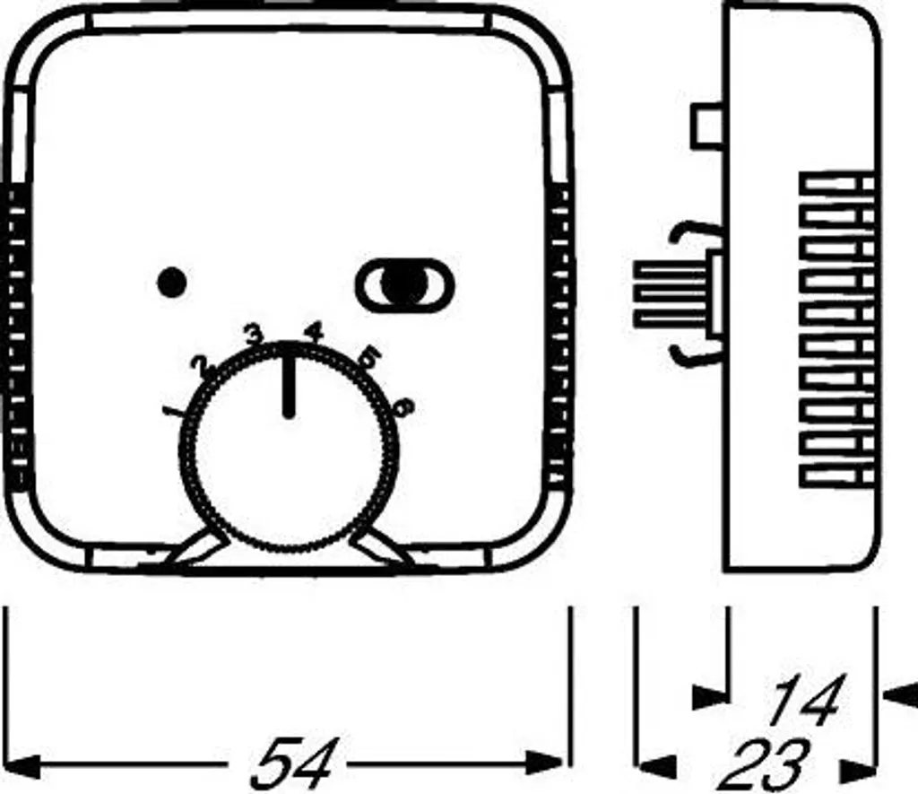 Évitez les écarts thermiques avec le transmetteur Busch-Jaeger 1095 U 30°C - 4