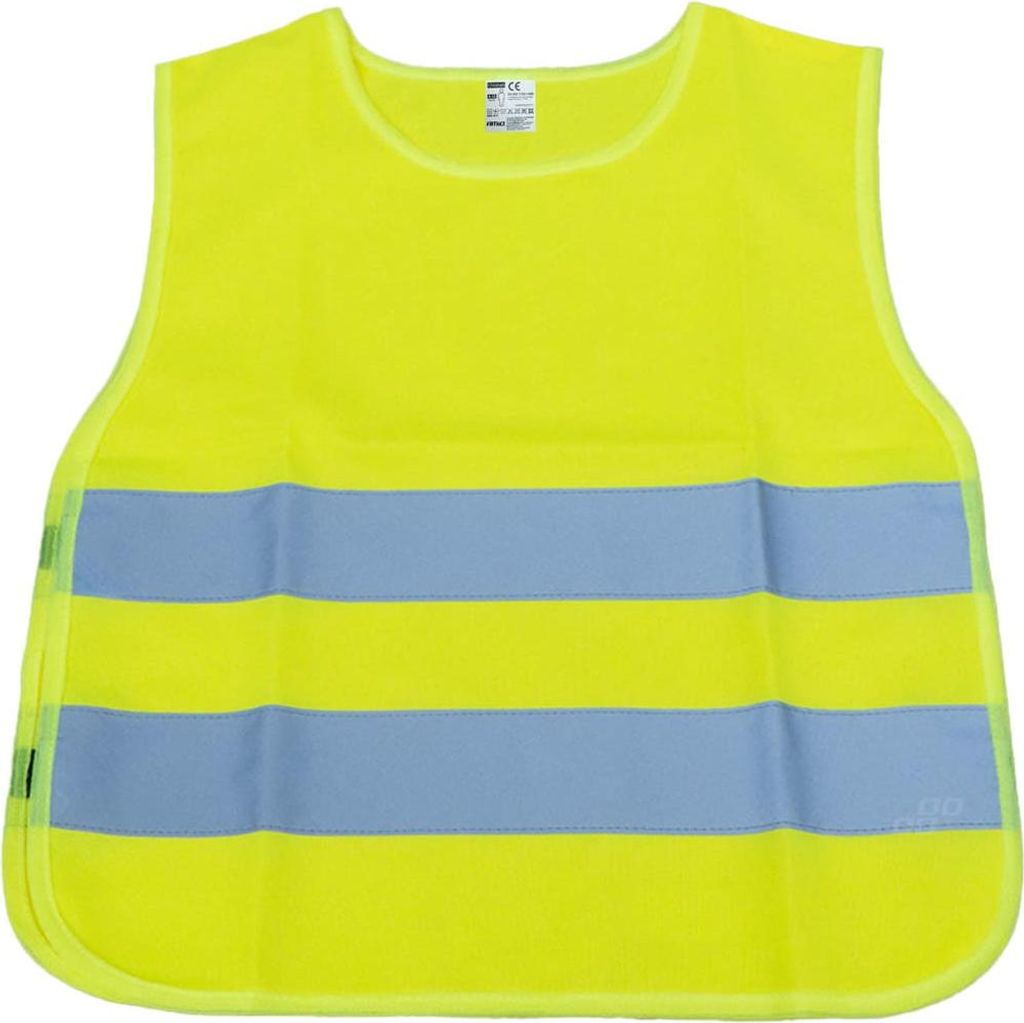Gilet giallo ad alta visibilità per bambini SVK-03 con Immagine del prodotto 