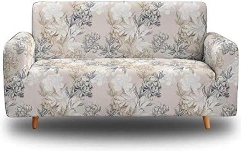 Chaise de jardin extensible 2 places pliable et fleurie - Modèle XL