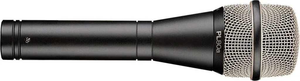 Microphone de Chant Supercardioïde Electro-Voice PL80a Haute Fidélité