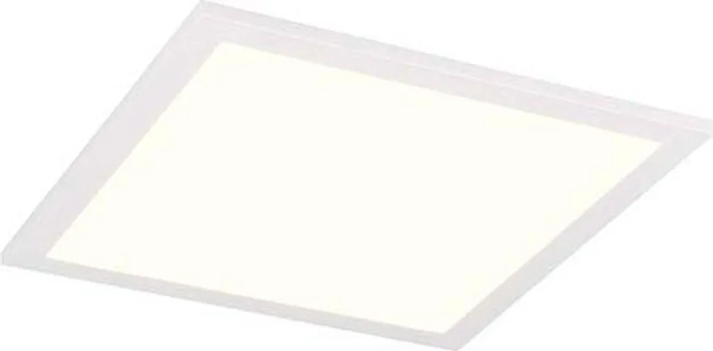 Plafoniera LED Smart 29.5cm Bianca: Design Slim e Sensore Automatico