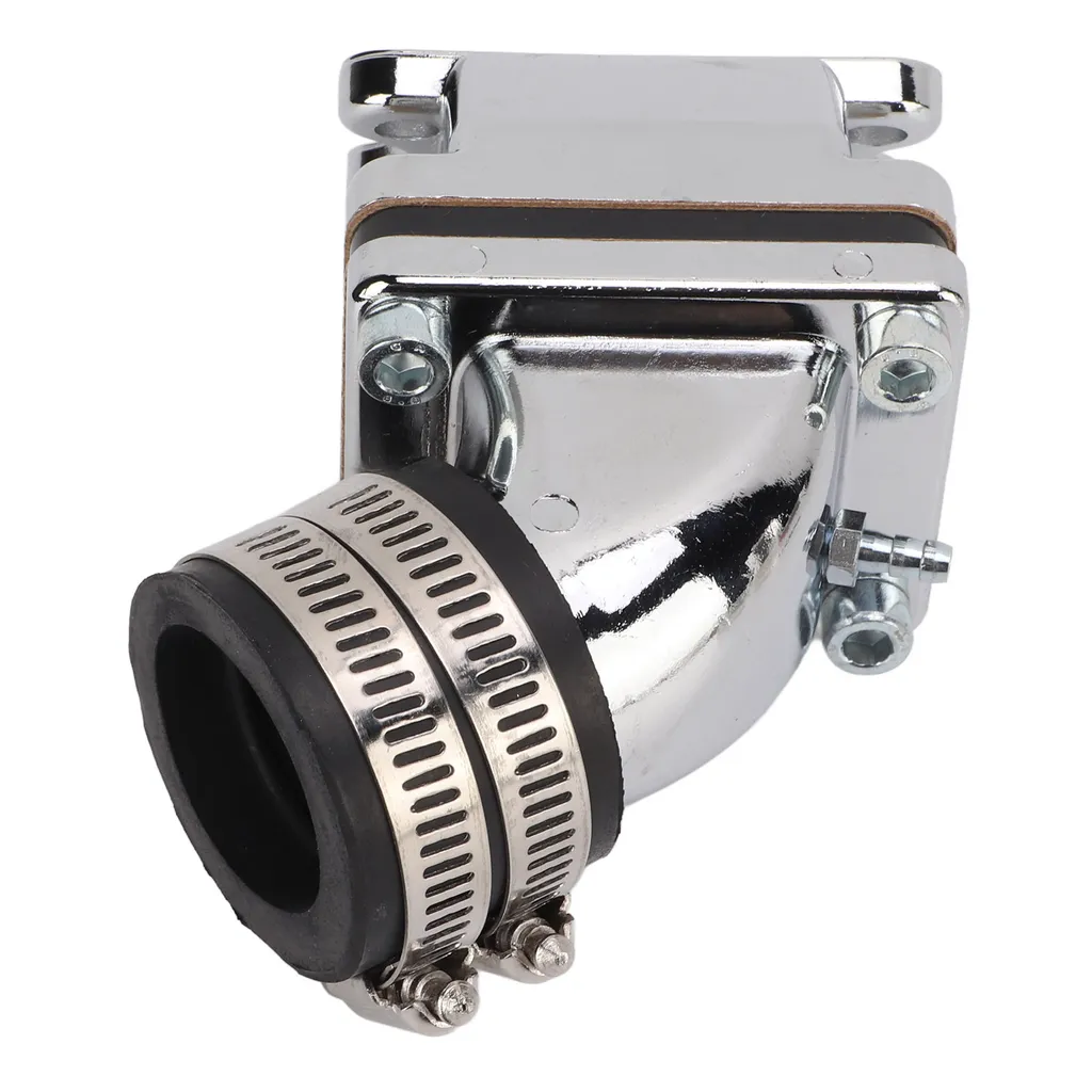 Adattatore collettore di aspirazione carburatore, adattatore collettore di aspirazione carboidrato, tubo collettore di aspirazione, adattatore collettore di aspirazione carboidrato, sostituzione collettore di aspirazione per DIO, adattatore tubo collettore di aspirazione - 4