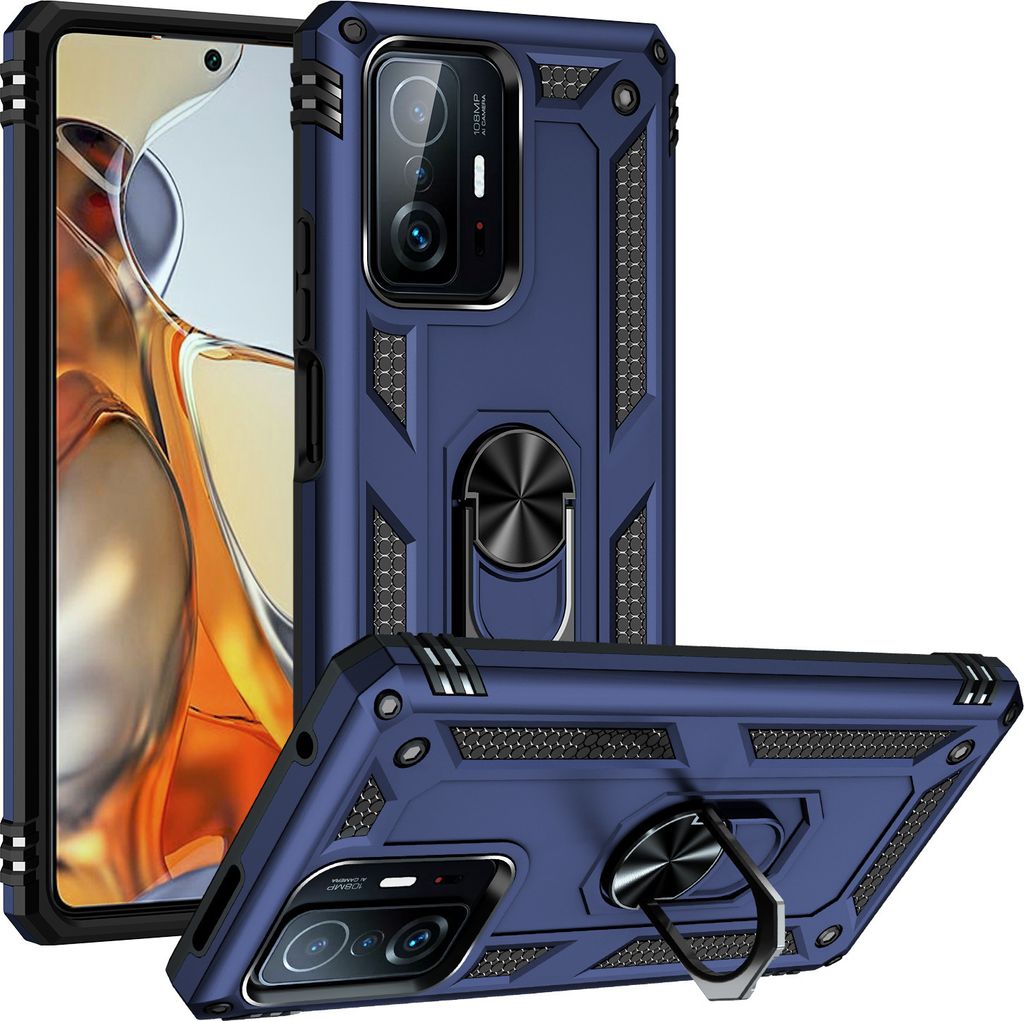 Xiaomi Mi 11T Pro Hülle, Dual Layer Militäre Fallschutz Produktbild 