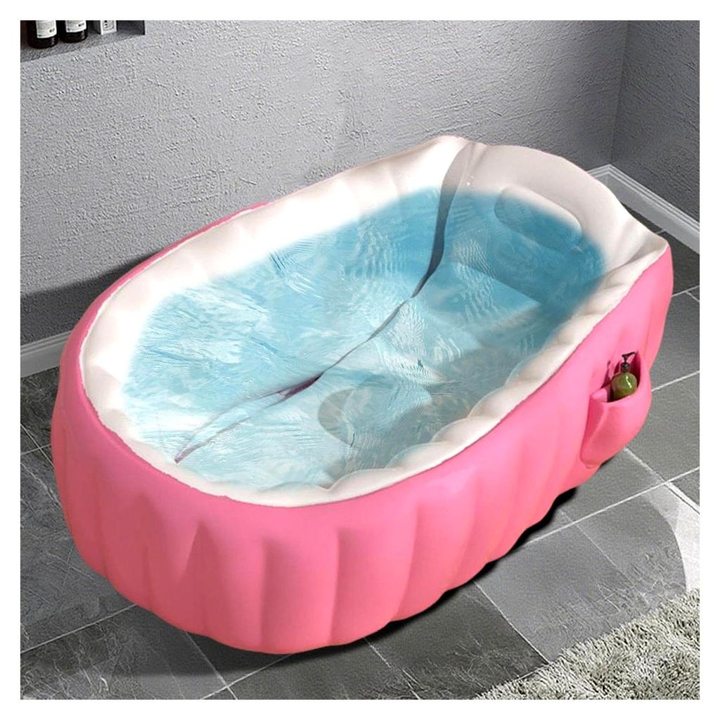 Aufblasbare Badewanne Für Kleinkinder,Aufblasbare Babybadewanne Für Dusche Mit Fußpumpe | Rutschfeste Faltbare Badewanne Für Zuhause Bad Hotel ...
