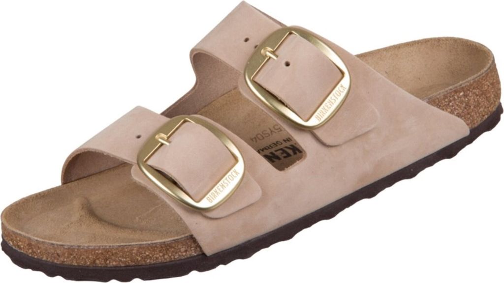 Birkenstock Arizona Big Buckle Pantolette Beige in Gr. 41
