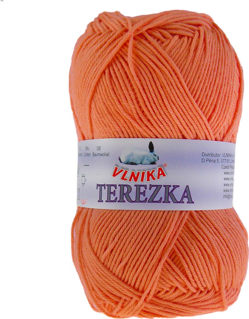 50g Strickgarn Häkelgarn Terezka 100% Baumwolle Baumwollgarn Baumwollstrickgarn