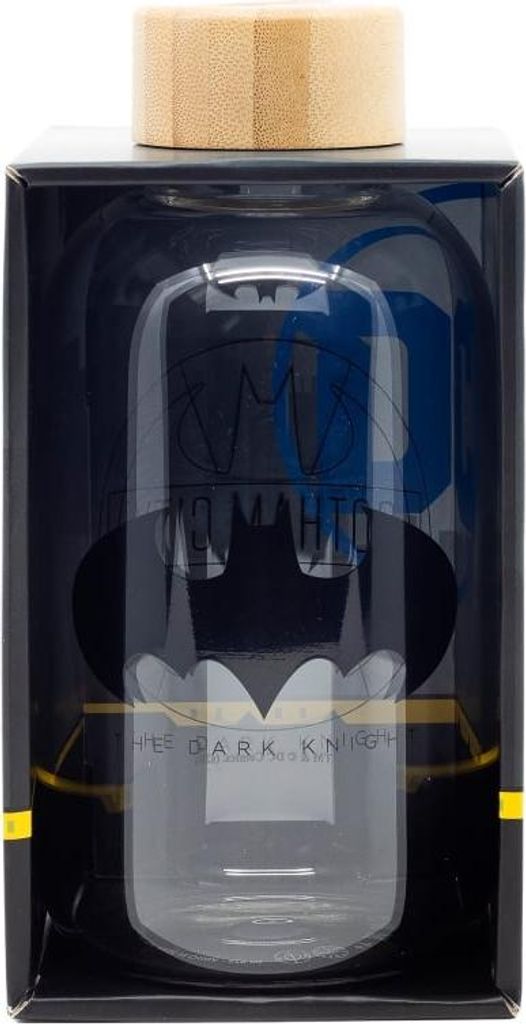 Batman - Szklana Butelka - Mały Rozmiar 620Ml