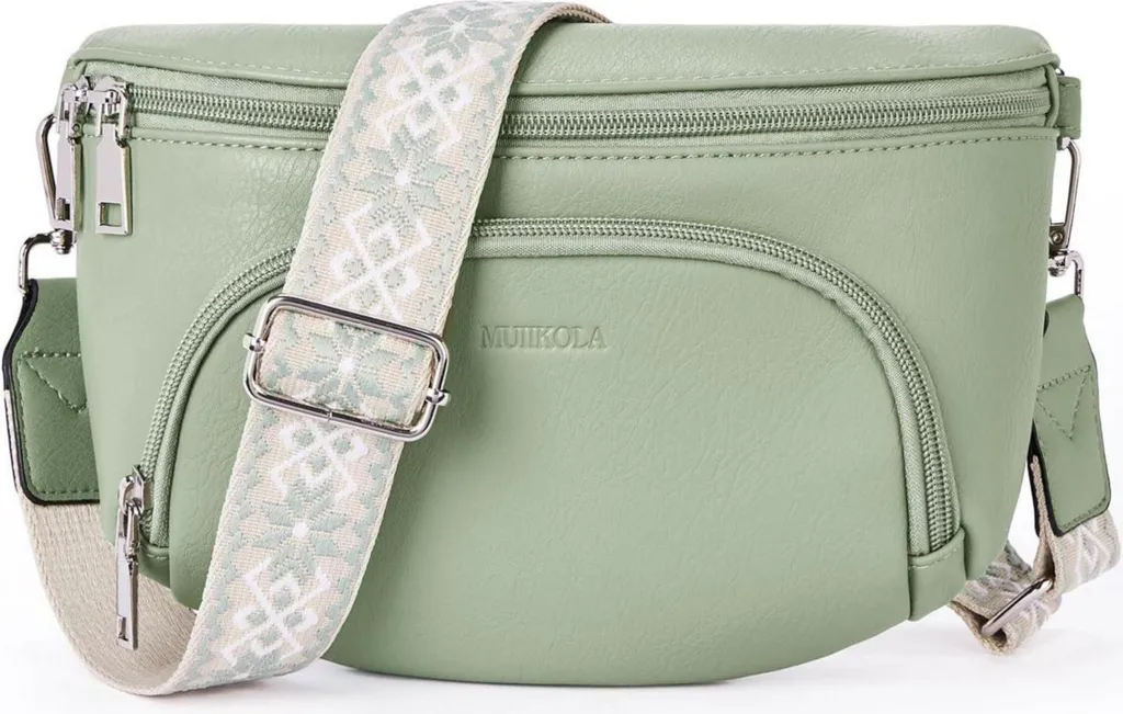 Pochette de Poitrine RFID pour Femme avec Rangement Cartes Sécurisé