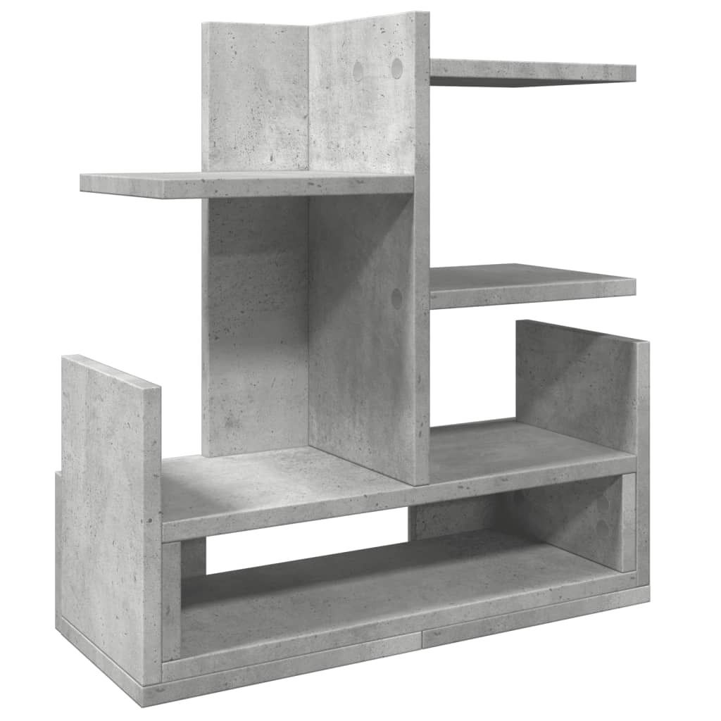 Schreibtisch-Organizer Betongrau 49x20x52,5 cm Produktbild 