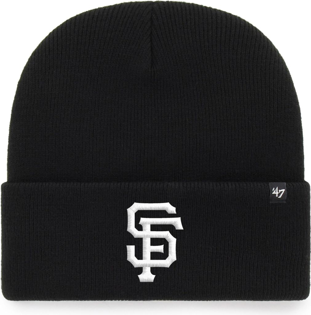 MLB San Francisco Giants ’47 Mütze Wollmütze Beanie knit hat cuffed 194165818980 Haymaker schwarz