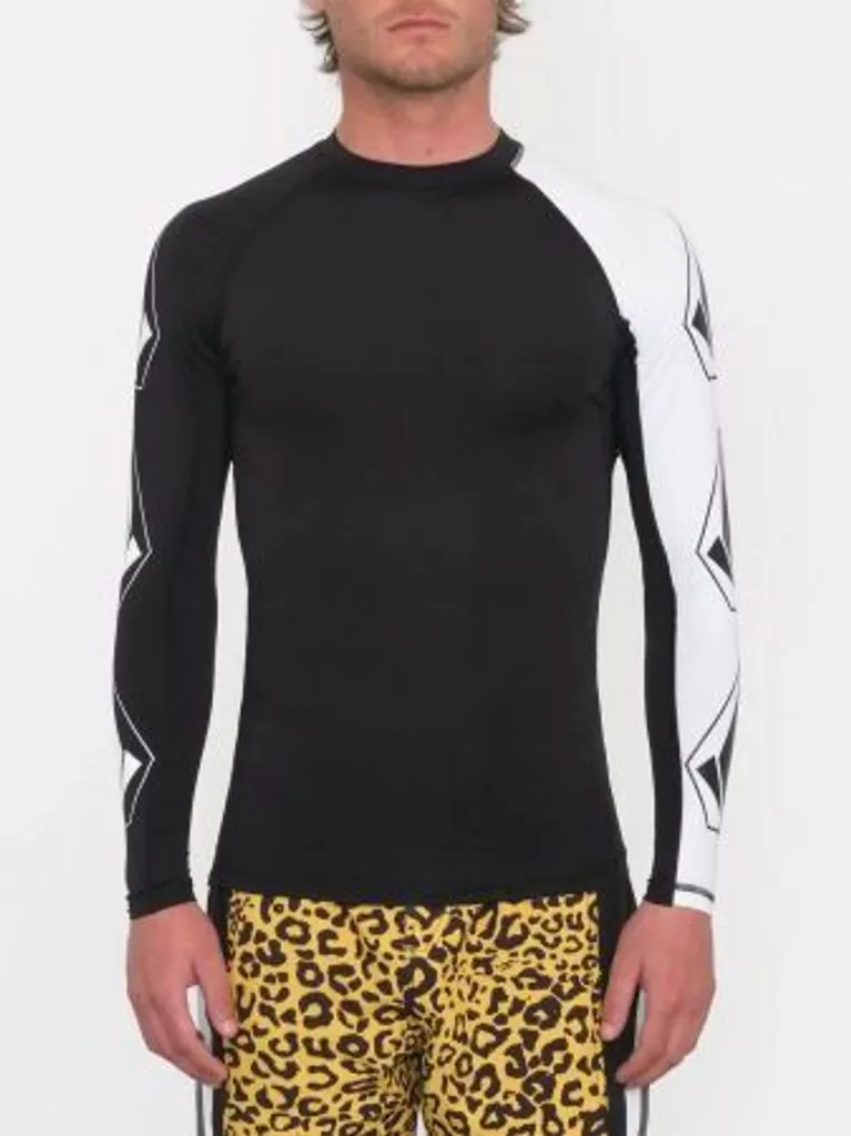 Lycra de Surf Manches Longues Noir Volcom - Équipement Jack Robinson Pro
