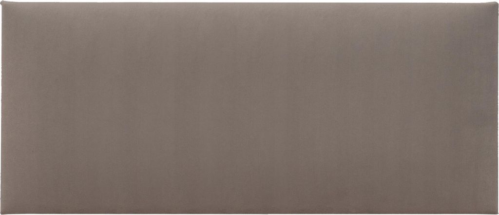 Komvortowy | Polsterpaneel | Wandkissen Velours Grau 30x70 Produktbild 