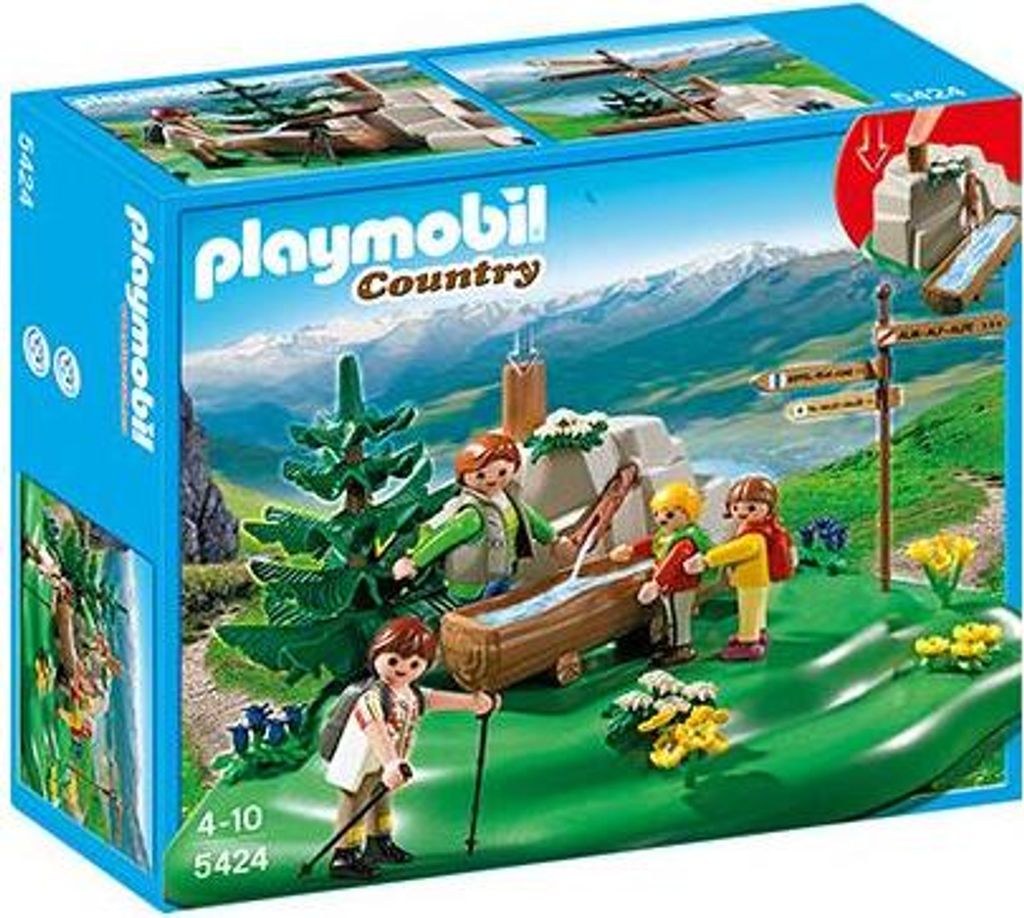 PLAYMOBIL 5424 Wanderer bei der Gebirgsquelle Produktbild 