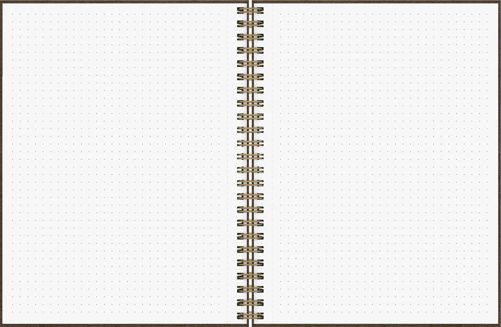 Bloc-notes à spirale A5 pointillé chocolat BRUNNEN pour Bullet Journaling - 4