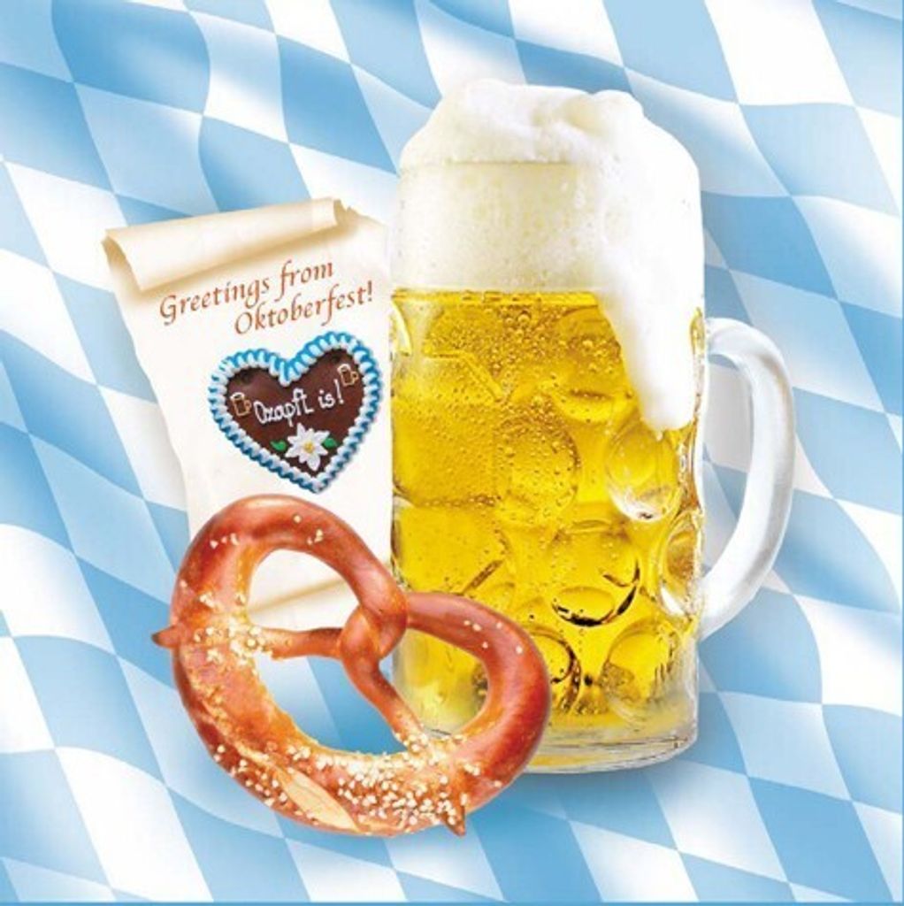 100 tovaglioli, 3 veli 1/4 di piega 33 cm x 33 cm "Bavaria" Immagine del prodotto 
