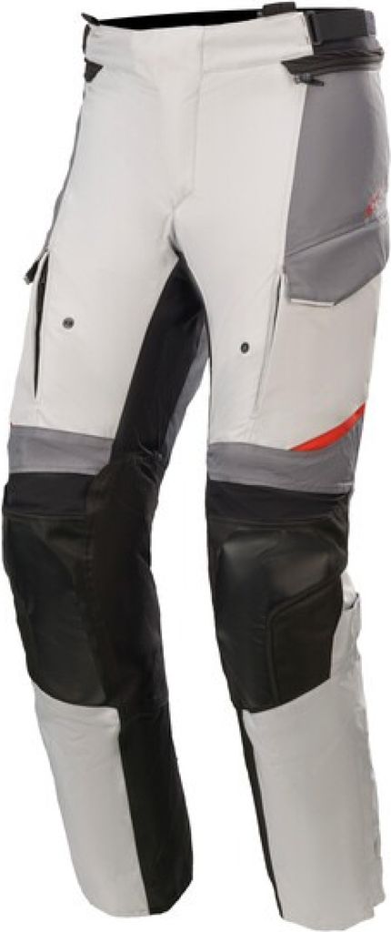 Alpinestars Andes V3 Drystar Motorrad Textilhose, hellgrau/dunkelgrau/schwarz, M