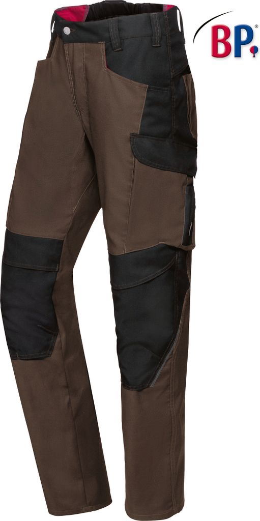 BP Arbeitshose für Herren - braun/schwarz - 52s