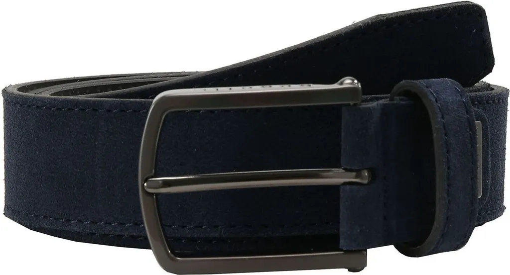 bugatti cintura Soft Men´s Belt 3.5 W80 Navy blu scuro