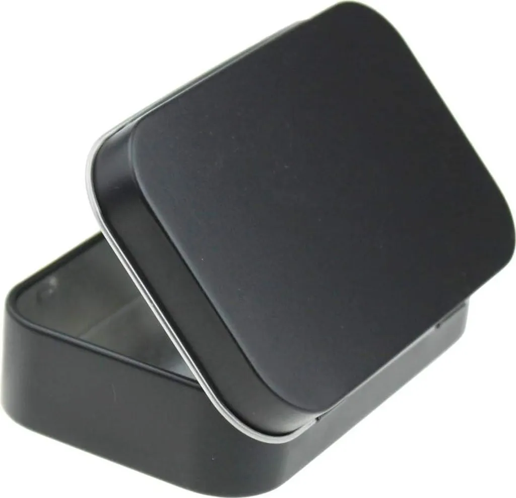Boîtier en Métal Noir pour Petits Objets - Set de 20 Pièces Format Mini