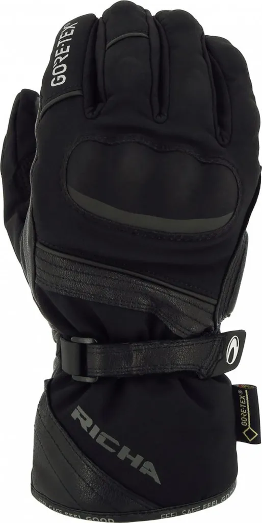Gants moto femme RICHA DIANA GORE-TEX noirs XL - Protection et Confort
