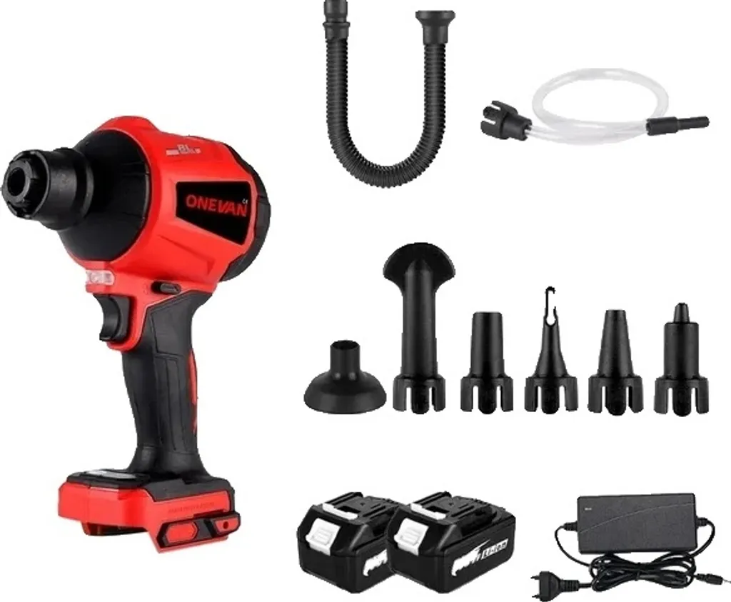 Soffiatore Cordless Multifunzione 1500W - Casa, Auto e Fai da Te