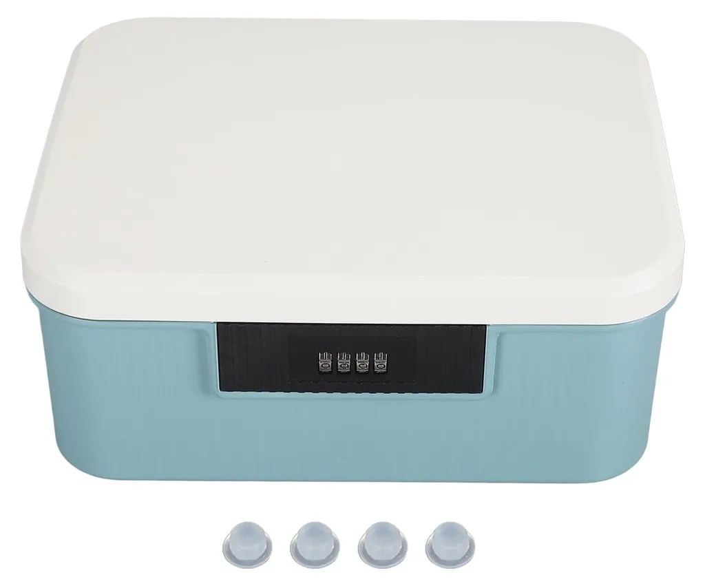 Coffret de rangement 9L avec serrure à code et paroi renforcée