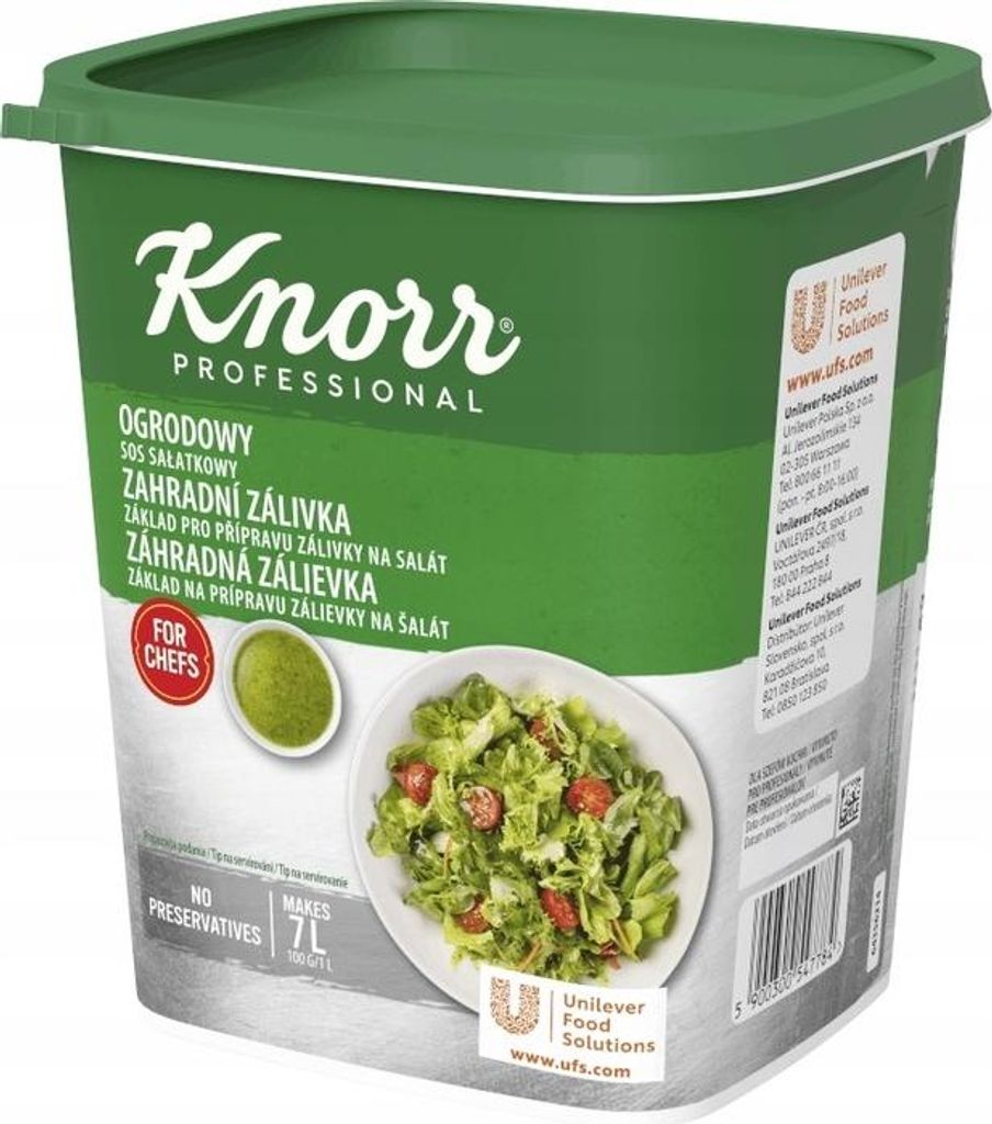 Knorr Sos Sałatkowy Ogrodowy 700 g Zdjęcie produktu 
