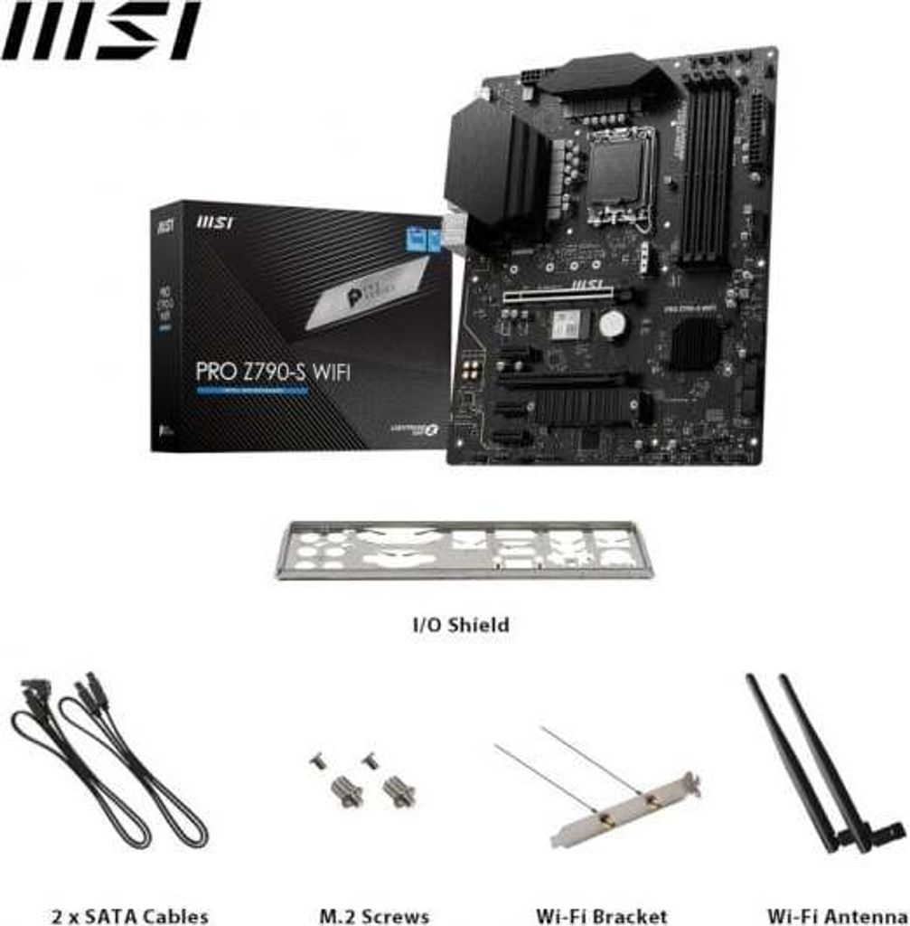 MSI PRO Z790-S WIFI - Mainboard - ATX Produktbild 13