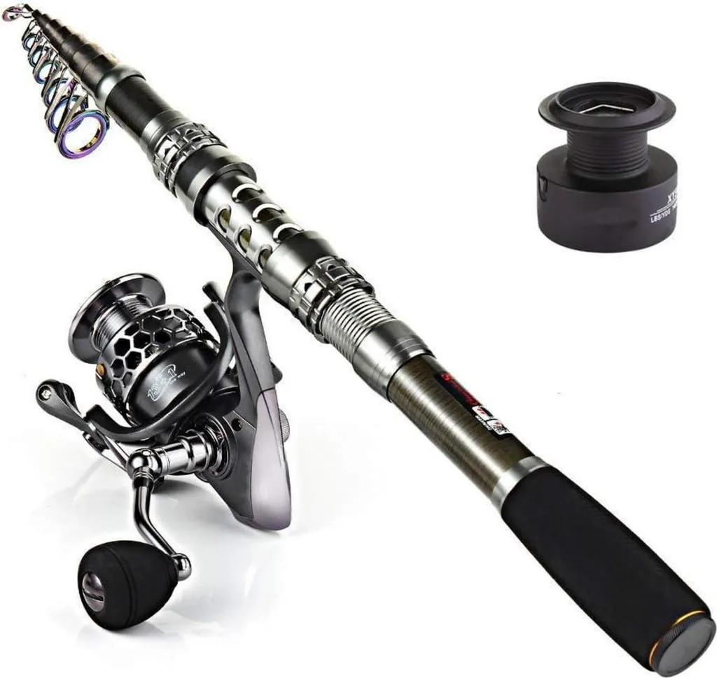 Set de pêche de voyage complet canne 2,1M et moulinet spinning XY 3000