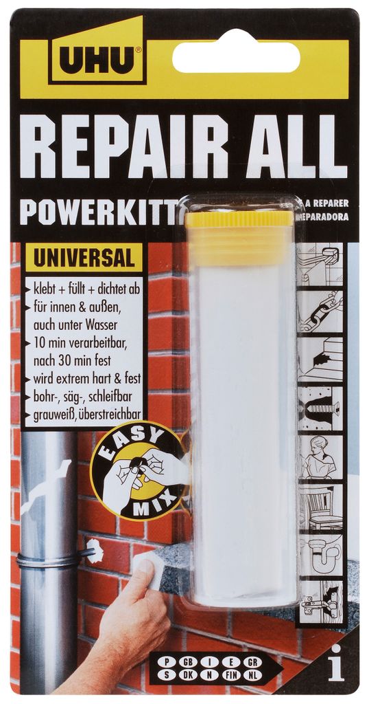UHU Repair all Powerkitt Spezialkleber 60 g Produktbild 