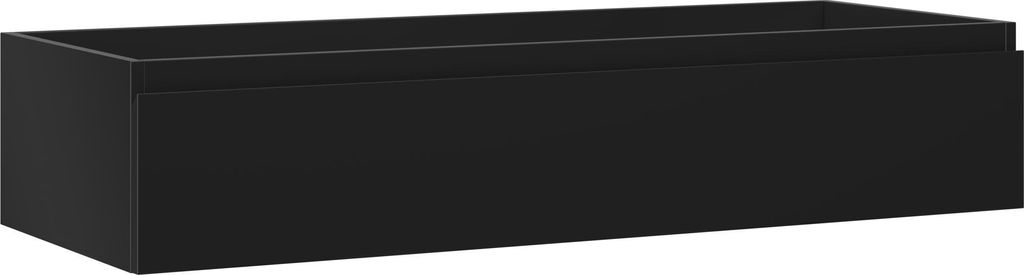Mexen Orio Badezimmer-Unterschrank 120 cm, 1 Schublade, schwarz matt - 91A10-12023-1-BF71