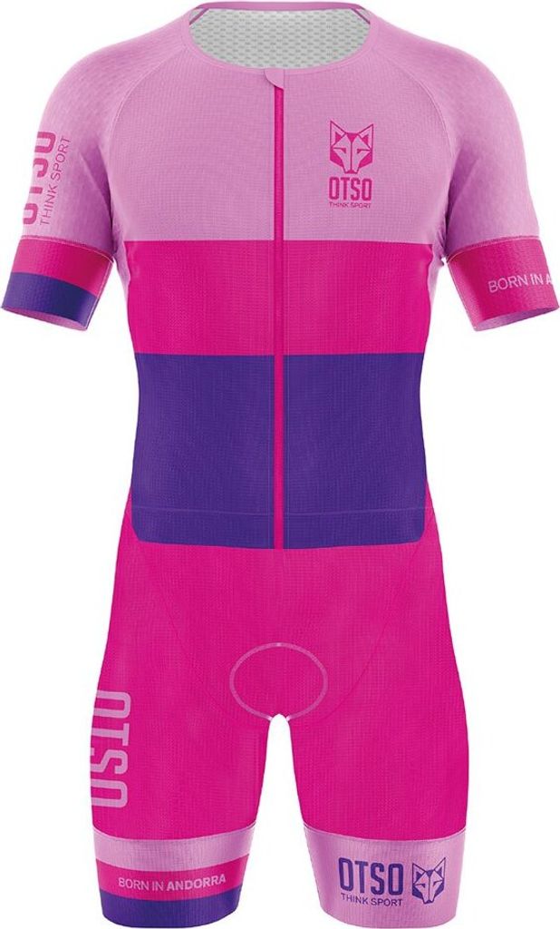 Otso Zaria Kurzarm-trisuit Rosa M Herren Rosa M