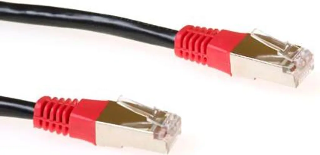 Câble réseau ACT CAT5E FTP LSZH Cross-over 10m Noir (IB5110) blindé
