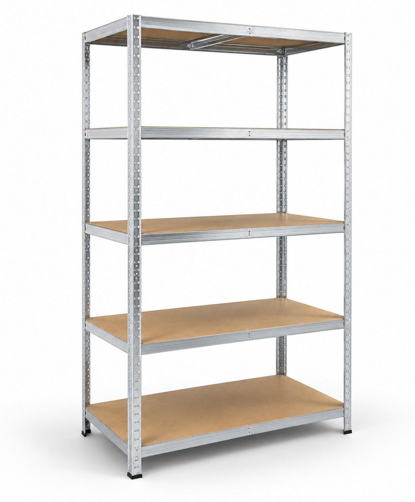 Linder Exclusiv Scaffale in metallo 180x100x60 cm 5 ripiani Immagine del prodotto 