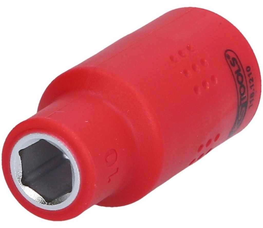 KS Tools 1/2" Isolierte Stecknuss, 10mm, 118.1210