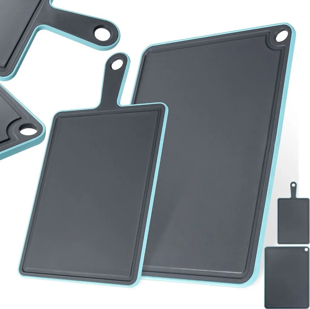 Set 2 Taglieri Orion Plastica Grigio - Il Tuo Alleato Salvatempo in Cucina