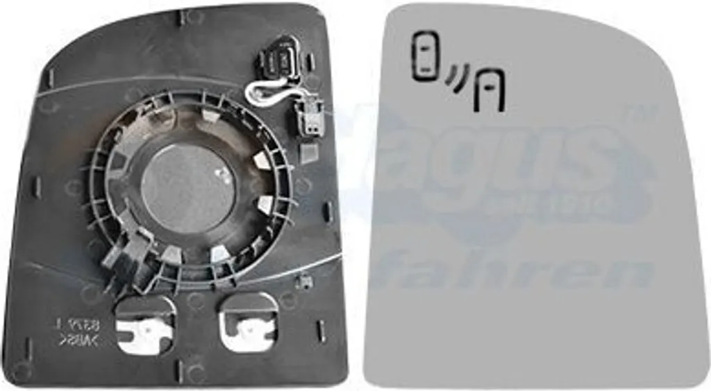 Rétroviseur droit Van Wezel 5792836 pour VW Crafter SY SX chauffant