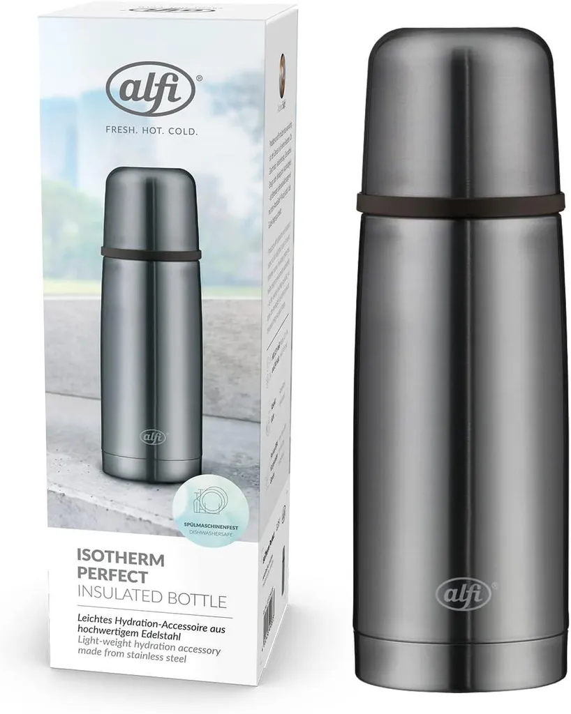 Alfi Isotherm Perfect AV 0,35L Cool Grey Mat - Borraccia Termica Premium
