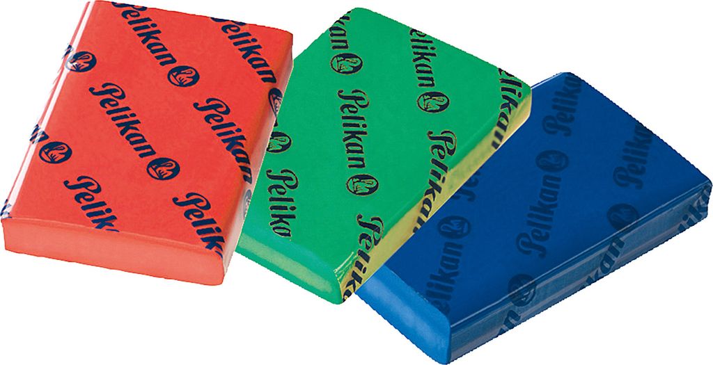 Pelikan 621029 Knet Radierer GE, mehrfarbig (Farbe zufällig, 1 Stück)
