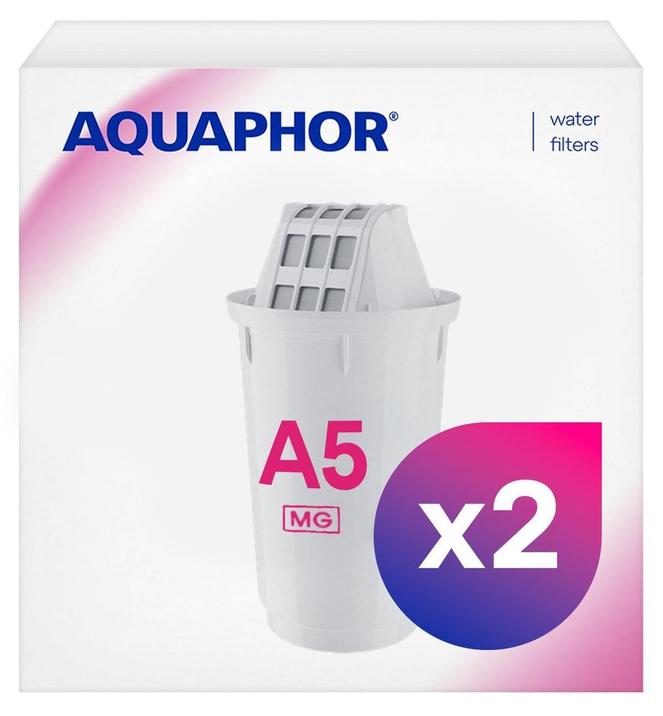 AQUAPHOR A5 Mg+ (juego de 2 unidades) Imagen del producto 