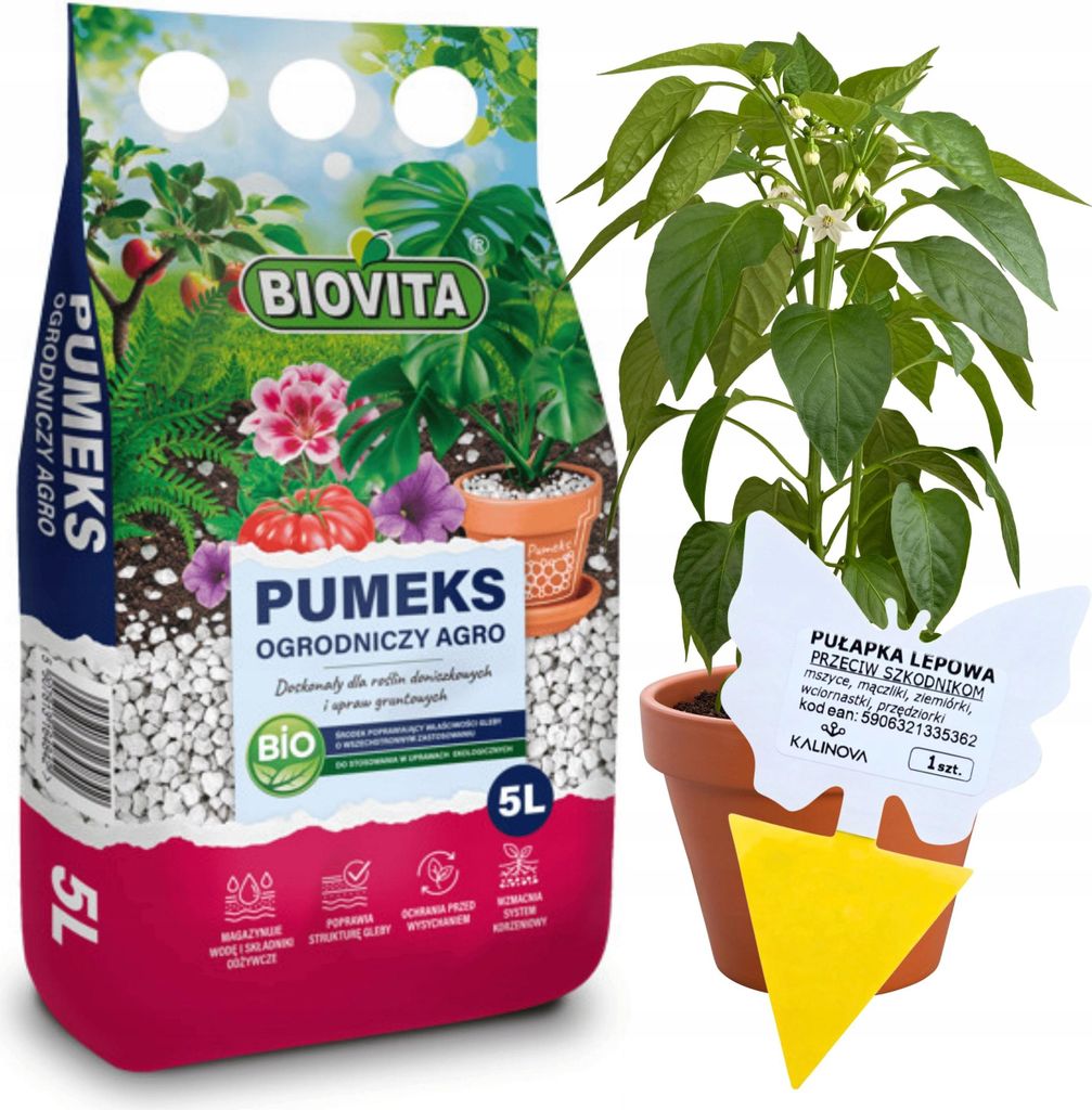 Vulkanischer Blähton - 5l - Natur - Luftdurchlässig - Ideal Produktbild 
