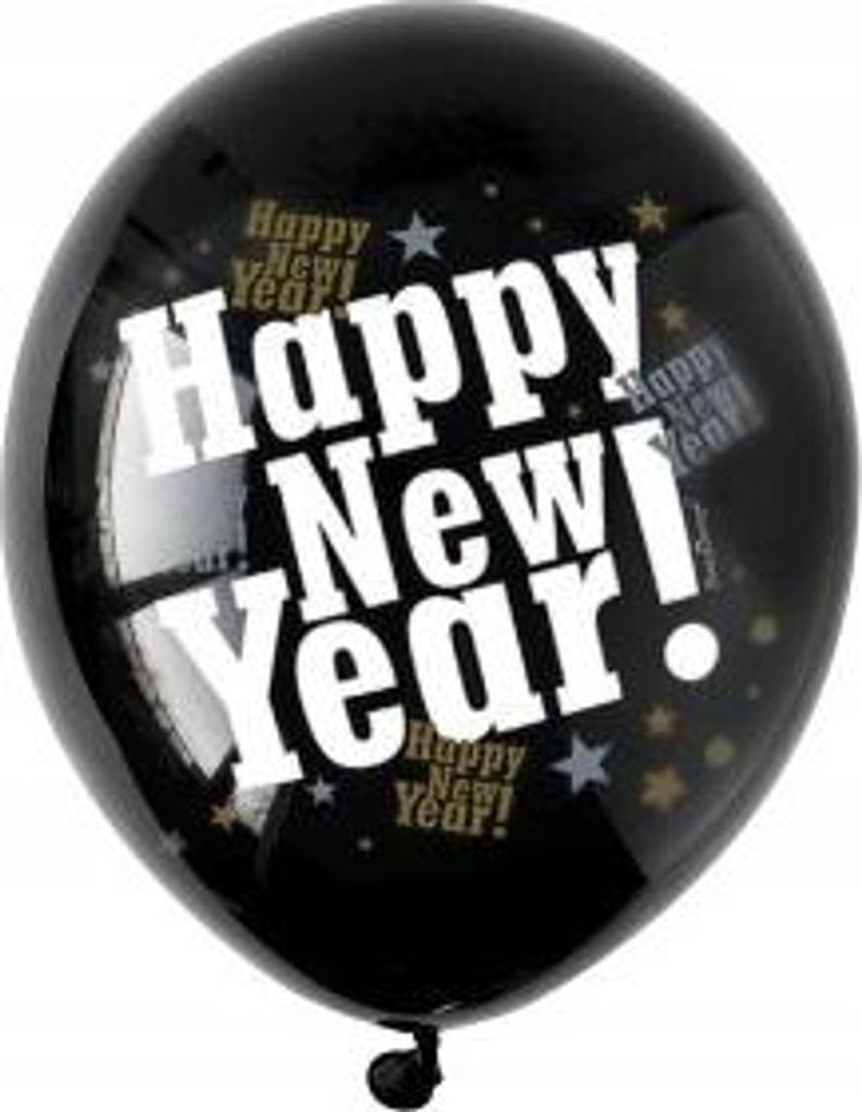 Silvesterballons "Frohes neues Jahr" 1 Stk